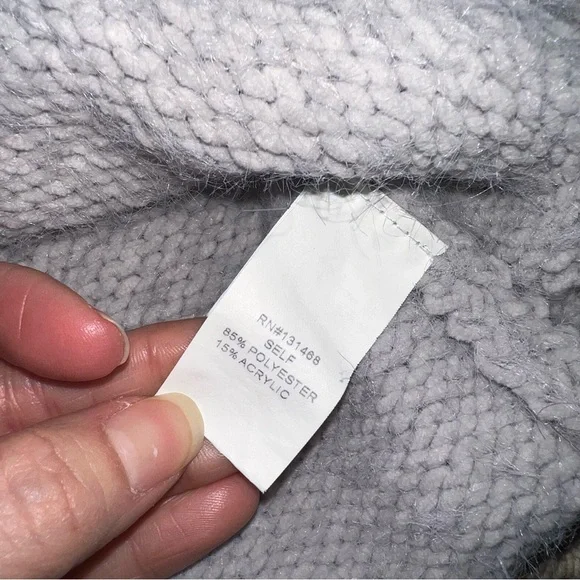 The Impeccable Pig | Lattice Sleeve Roll Bottom Sweater - Picture 4 of 7